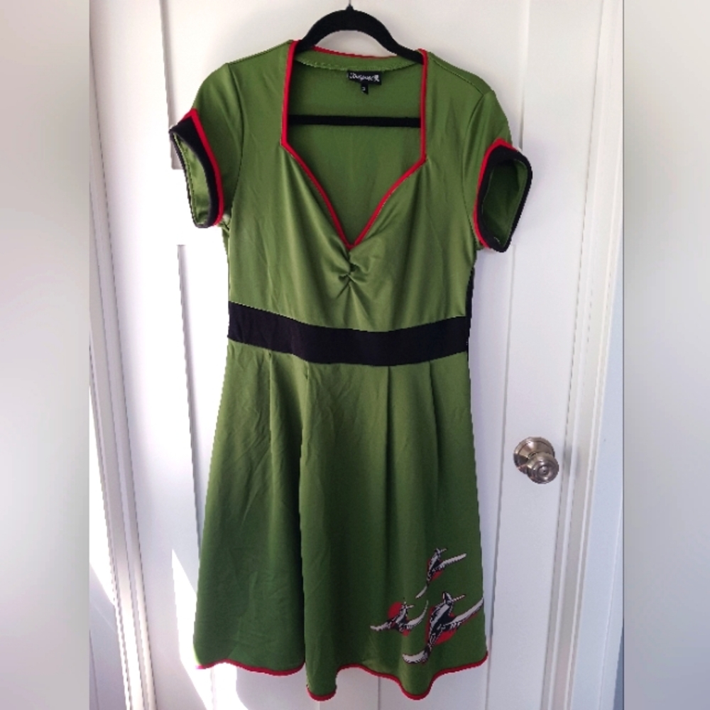 Sourpuss Keep 'Em Flying dress XL